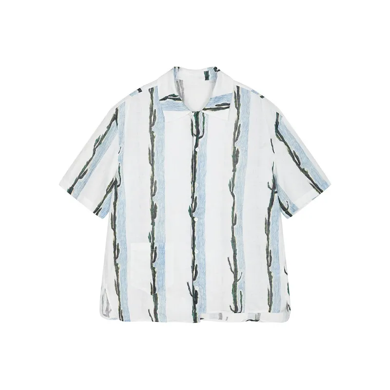 CROQUIS Shirts Men 489 Blue Green Combo-0