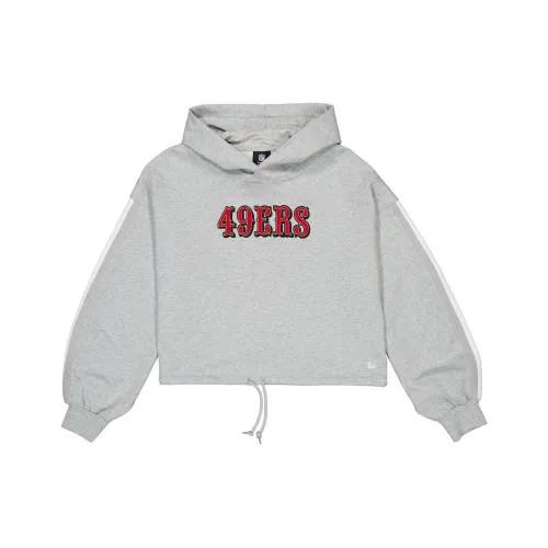 New Era SS24 San Francisco 49ers Sweatshirt Women's Gray