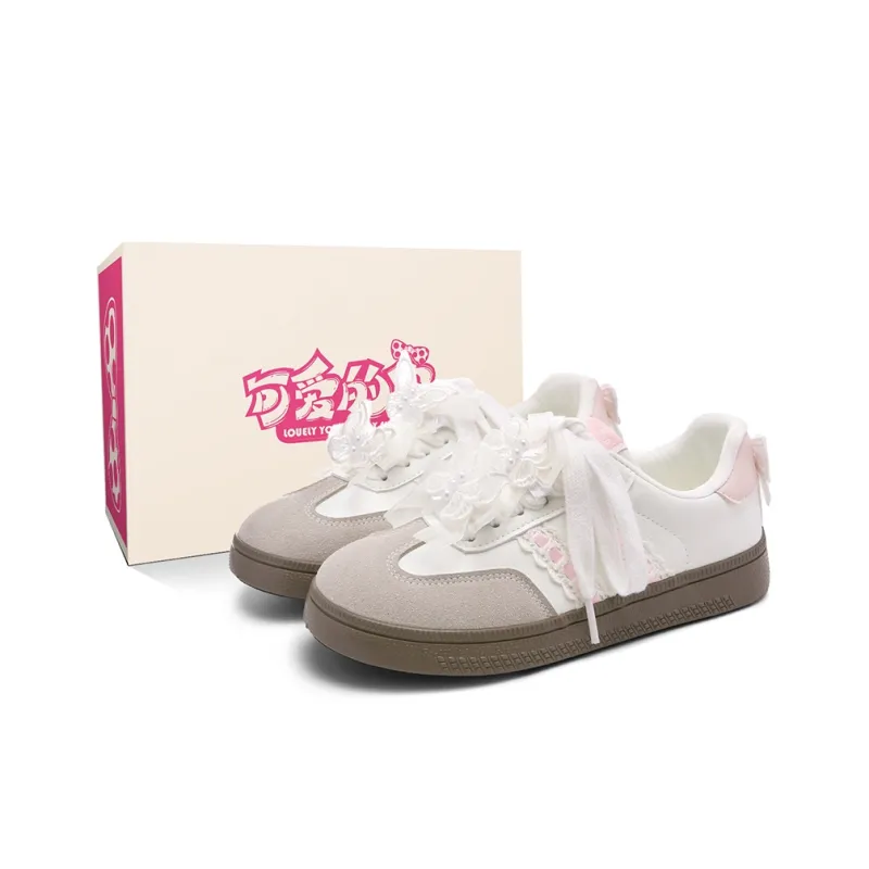 Lovely You Wear resistant And Lightweight Low Top Skateboard Shoes Women's-6