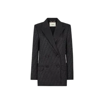 FENDI Ff Monogram Double breasted Blazer
