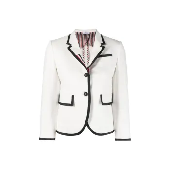 THOM BROWNE Grosgrain Ribbon trim Blazer