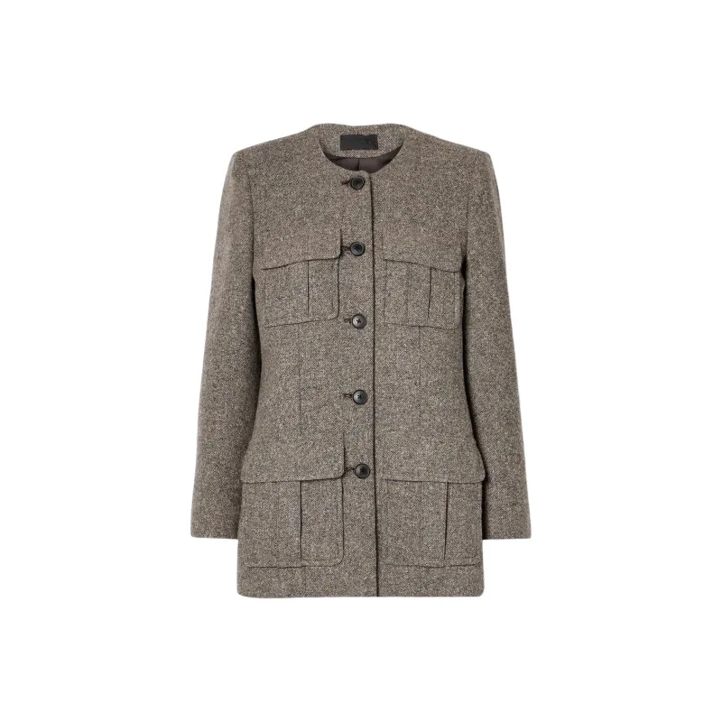 NILI LOTAN Jackets Coats Women's Gray-0