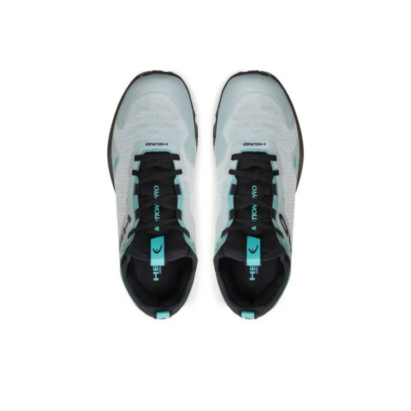 HEAD MOTION PRO PADEL Breathable Low Top Tennis Shoes Men's White Black-3
