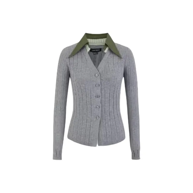 URBAN REVIVO Knitwear Women's Medium Gray-0