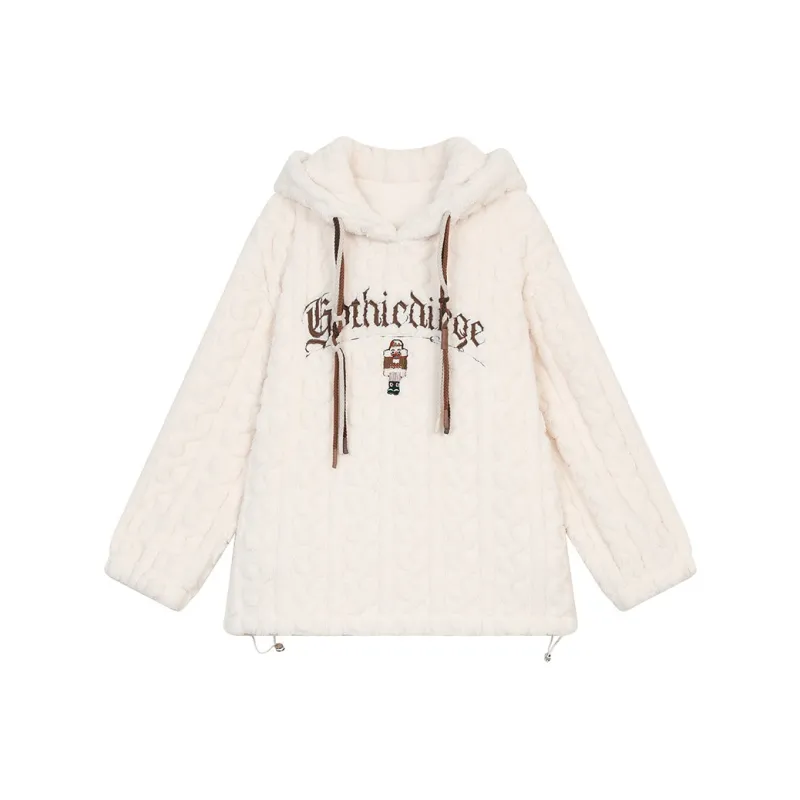 ELF SACK Sweatshirt Women's Warm Beige White-0