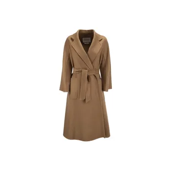 MaxMara Coat Women's Gray Brown