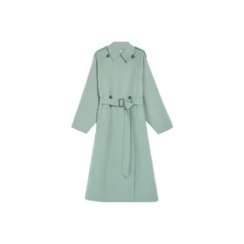 WEEKEND MaxMara Coats Women's Gray Green