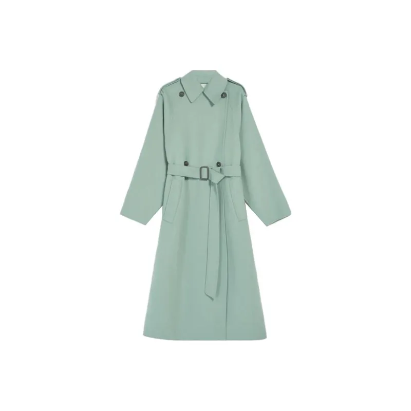 WEEKEND MaxMara Coats Women's Gray Green-0