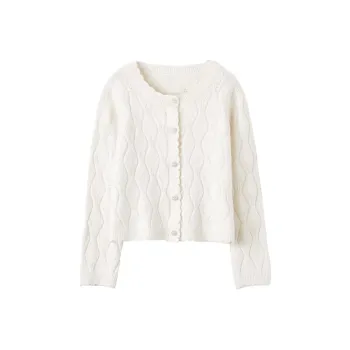 XIANGYING Knitwear Women's Beige