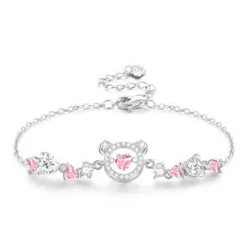 CAREBEARS S925 Silver Bracelets Women's