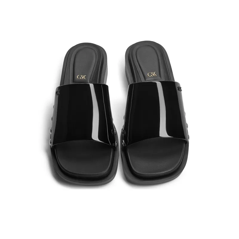 CHARLES&KEITH Composite Sole Slide Slippers 3.3cm Women's-2