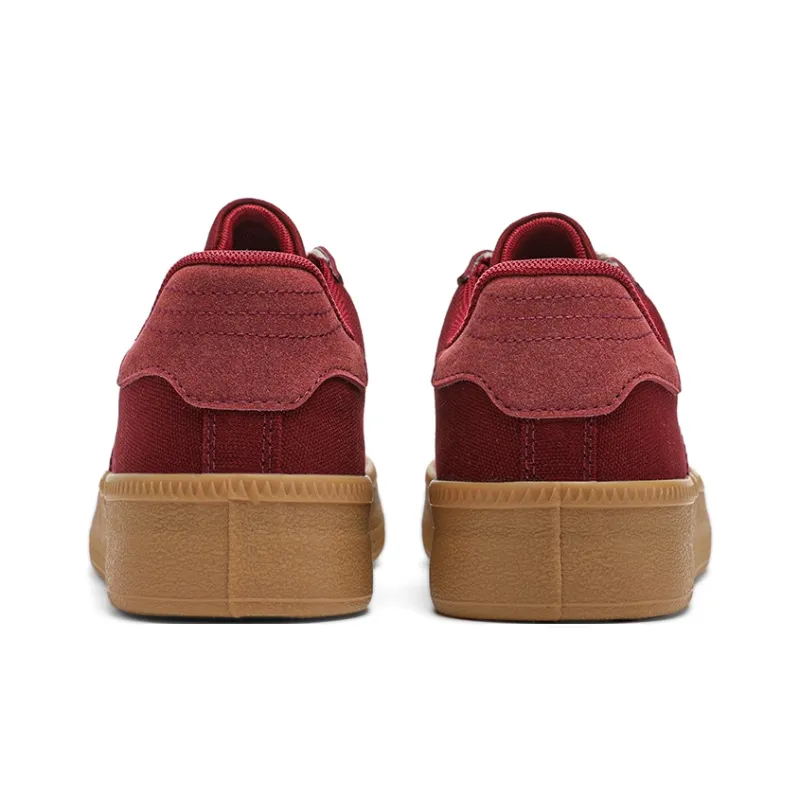 OUGLEMEN Slip Resistant, Abrasion Resistant, And Balanced Low Top Skateboard Shoes Men's-19
