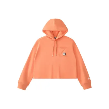 FILA FUSION Sweatshirt Women's Autumn Orange