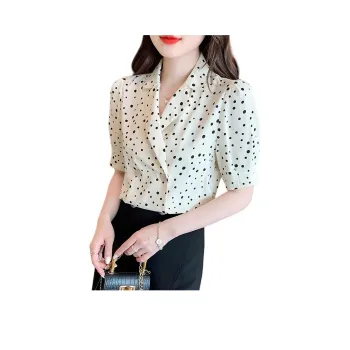 Flowers In Water Shirt Women's White