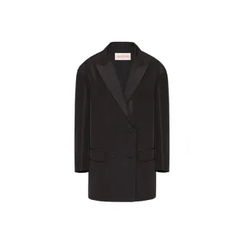 Valentino Surfaces Spring 2023 Women's Business Suits Women's Black