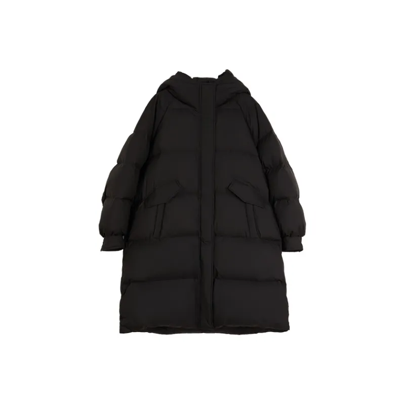 ELLE Down Jackets Women's Black-0