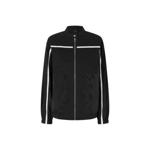 PINKO Flame Patch Bomber Jacket