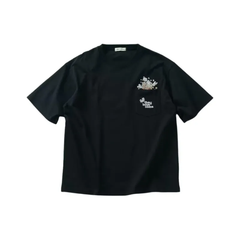 FREAK'S STORE T Shirt Unisex Black Ghost-0