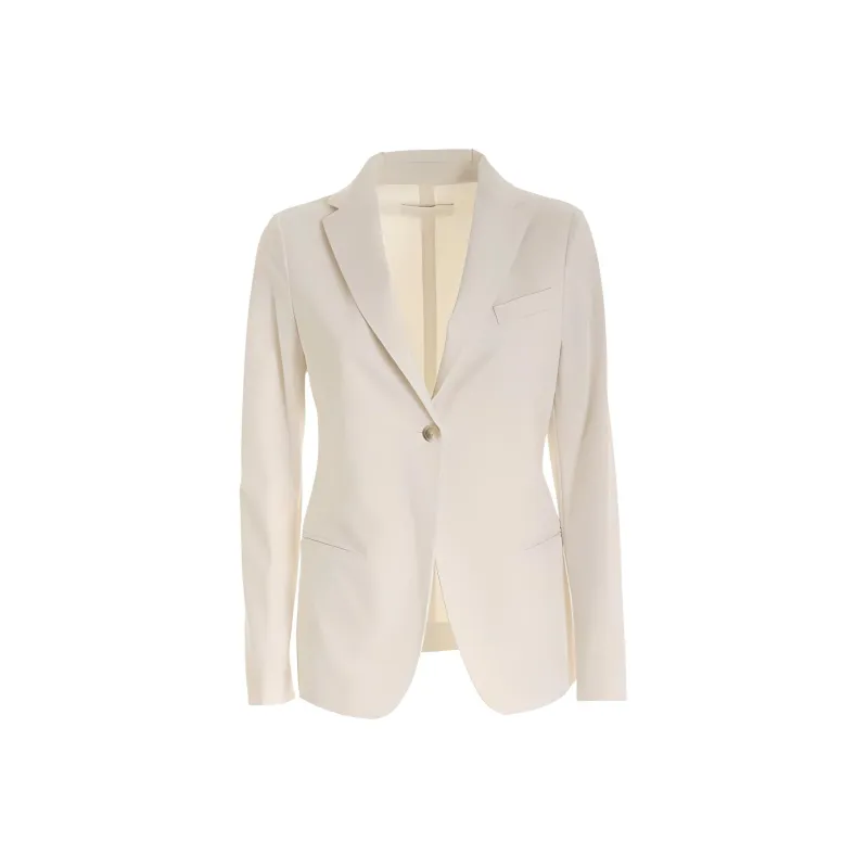 Fabiana Filippi Single Breasted Bead Embellished Blazer-0