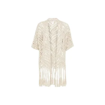 Brunello Cucinelli Opera Macramé Cardigan