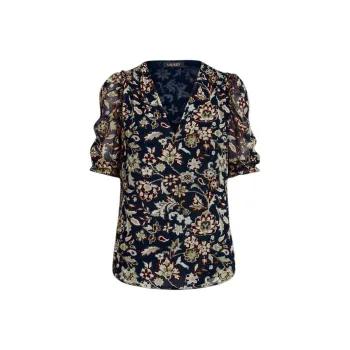 LAUREN RALPH LAUREN SS24 Shirt Women's Dark Blue