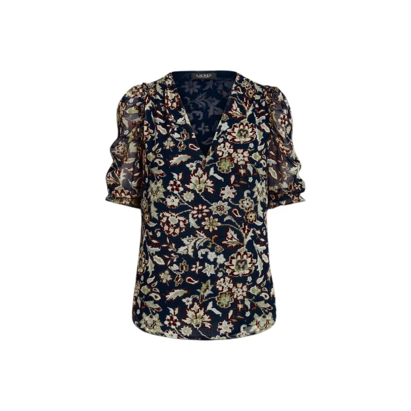 LAUREN RALPH LAUREN SS24 Shirt Women's Dark Blue-0