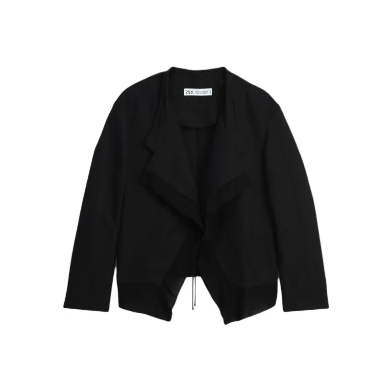 ZARA Jackets & Coats Women's Black-0