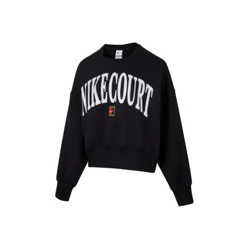 Nike Court Phoenix Fleece Women's Over Oversized Crew Neck Tennis Sweatshirt