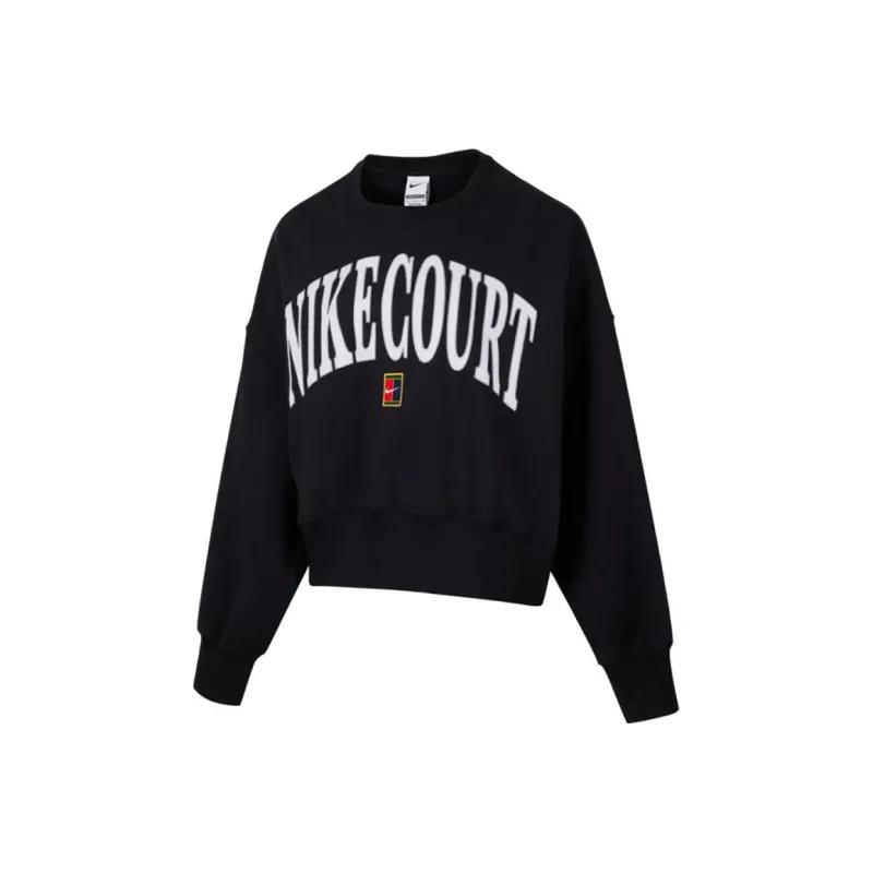 Nike Court Phoenix Fleece Women's Over Oversized Crew Neck Tennis Sweatshirt-0