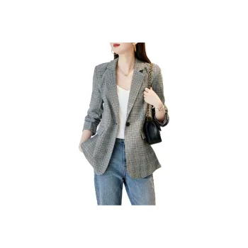 【dme】 Business Suit Women's Plaid