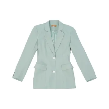 D. MARTINA QUEEN Business Suits Women's Light Green