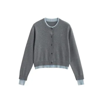 Initial Language Knitwear Women's Dark Heather Gray