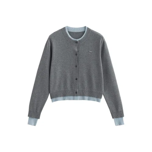 Initial Language Knitwear Women's Dark Heather Gray