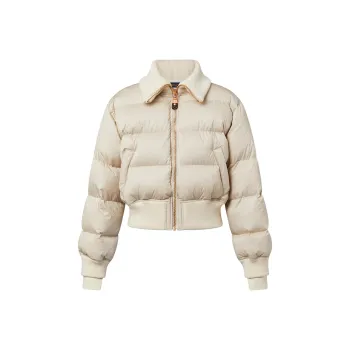LOUIS VUITTON 1AC0OL Cropped Monogram Puffer Jacket