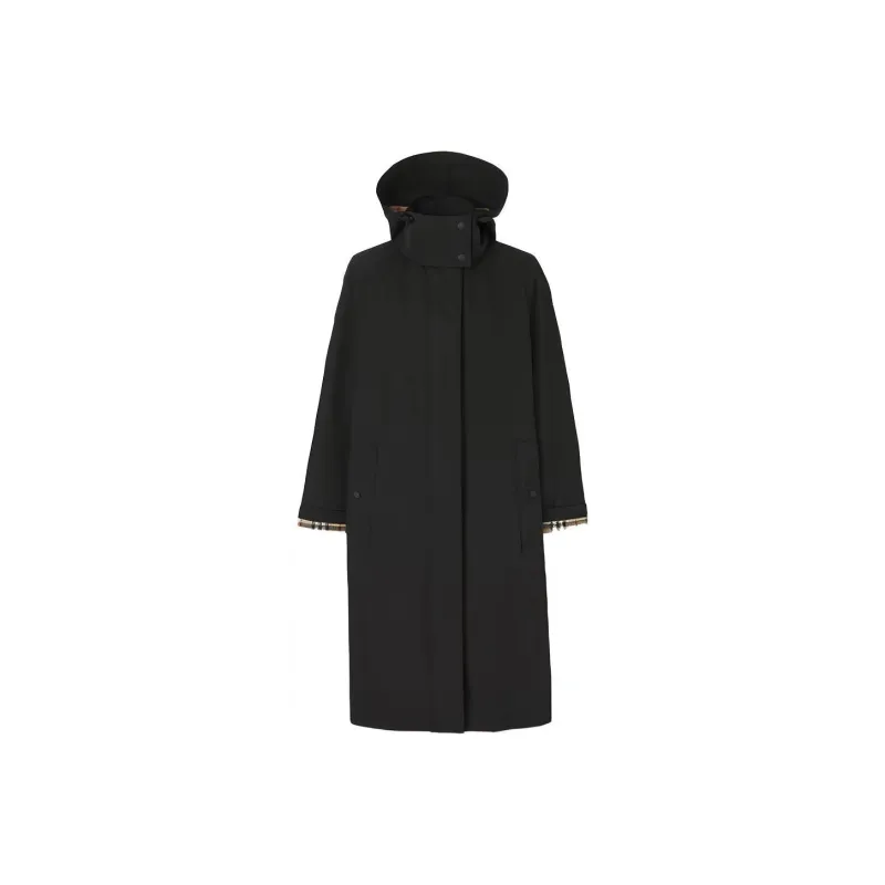 Burberry Coats Women's Black-0