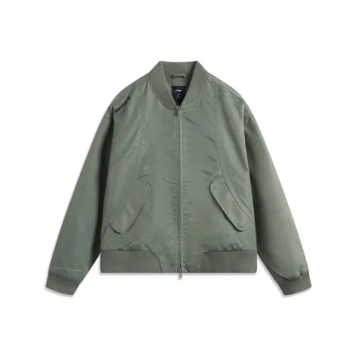 LiNing Jackets & Coats Women's Snail Smoky Green