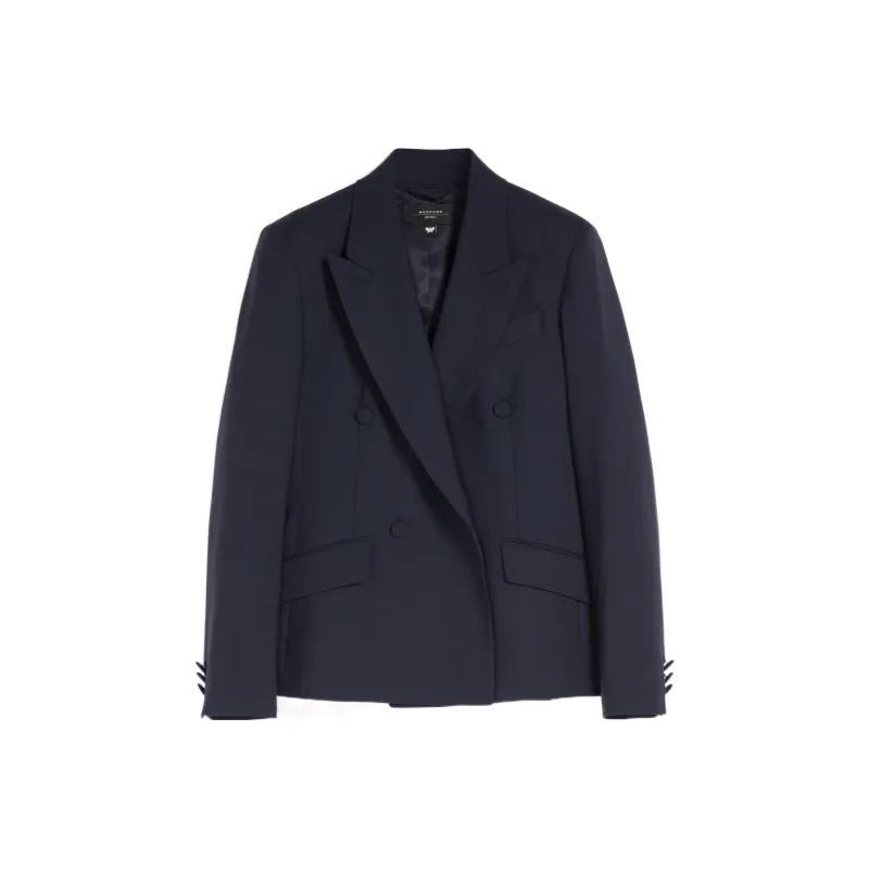 WEEKEND MaxMara Business Suits Coats Women's Blue-0