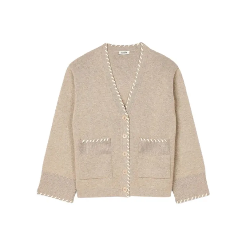 Sandro Knitwear Women's Beige Yellow-0