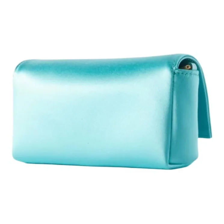 TF Blended Material Clutch Shoulder Bag Mini Women's Sky Blue-1