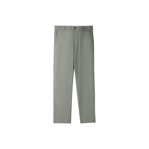 HLA Casual Pants Men Light Green B9