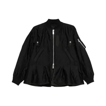 Sacai Twill Bomber Jacket