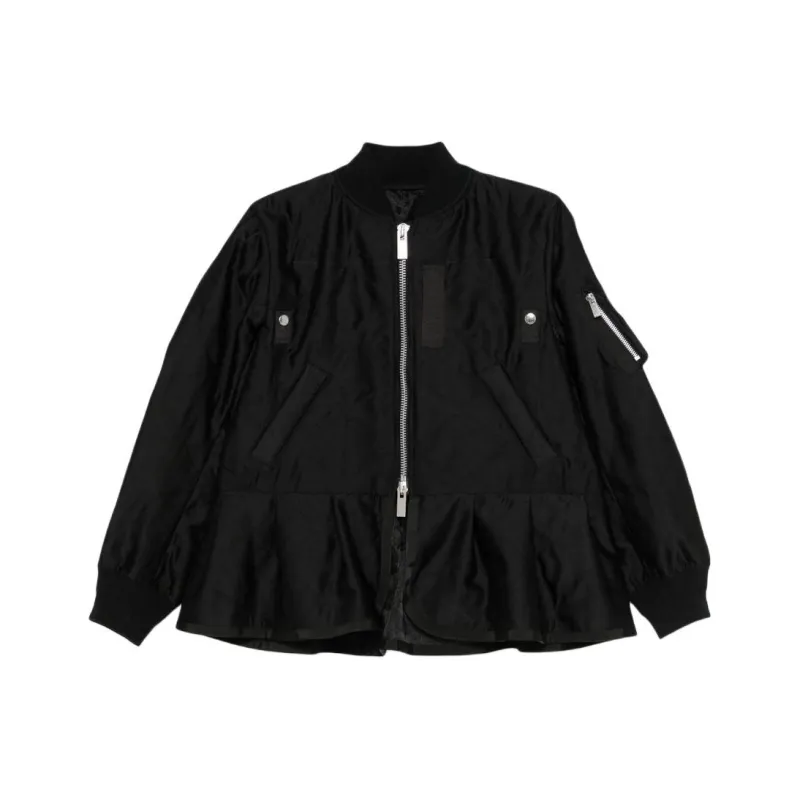 Sacai Twill Bomber Jacket-0