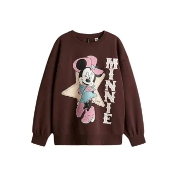 H&M New Year SS25 Sweatshirt Women's Dark Brown