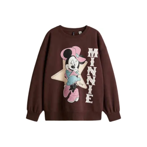 H&M New Year SS25 Sweatshirt Women's Dark Brown