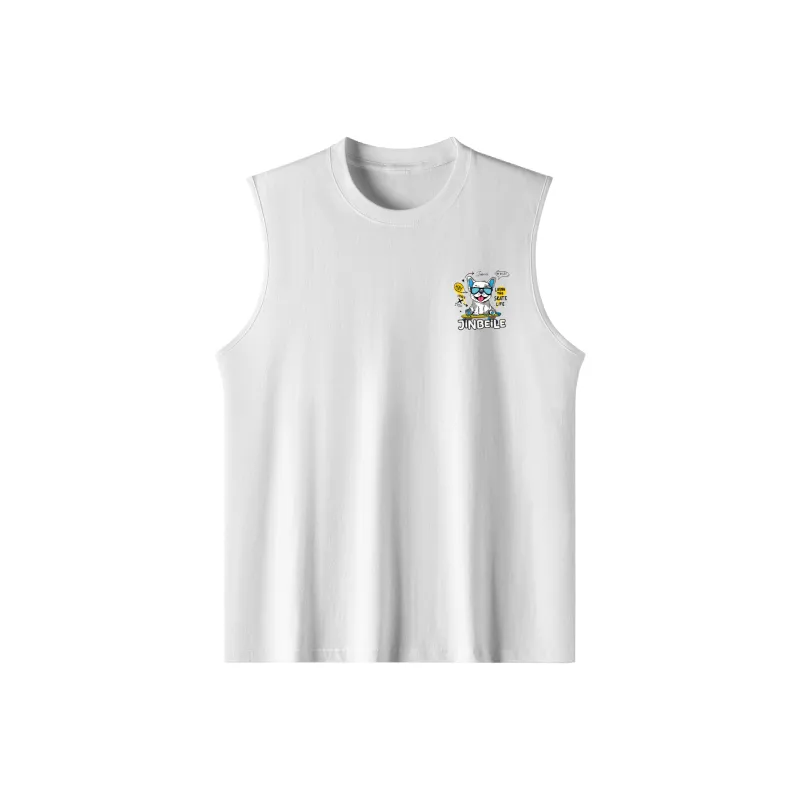 JINBEILE Tank Tops Unisex-4