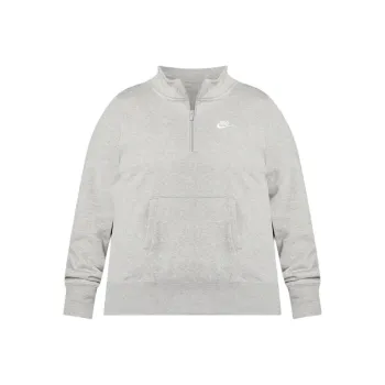 Nike Sportswear Club Fleece Sweatshirt Women's Dark Gray Heather/White