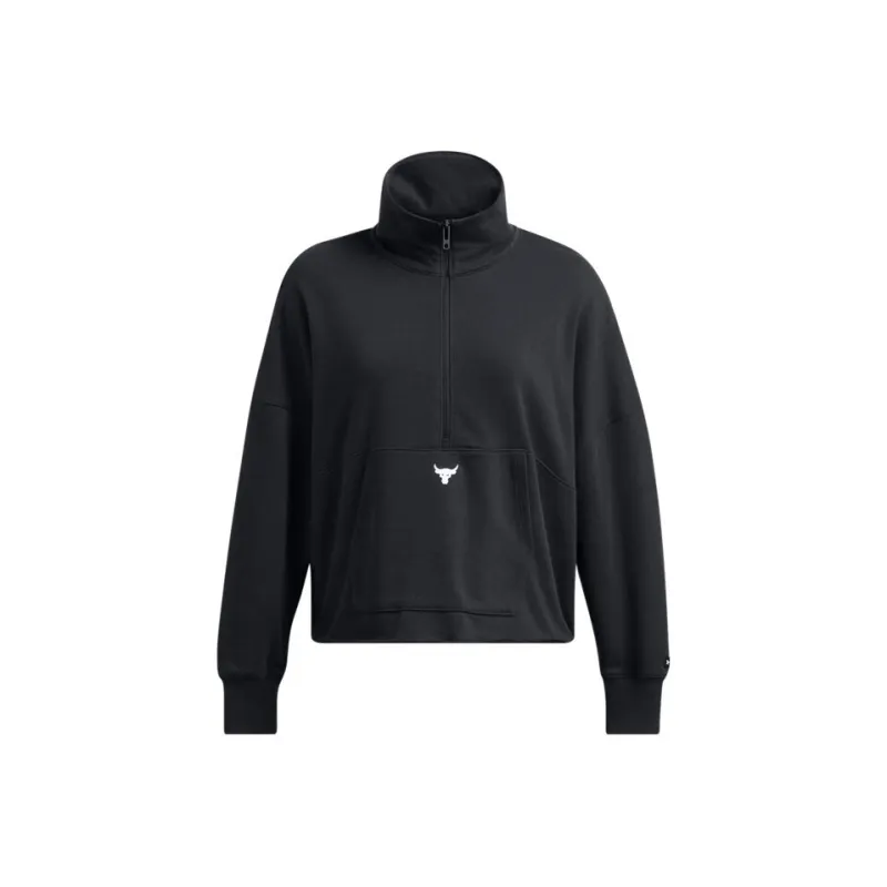 Under Armour Project Rock Sweatshirt Women's Black-0
