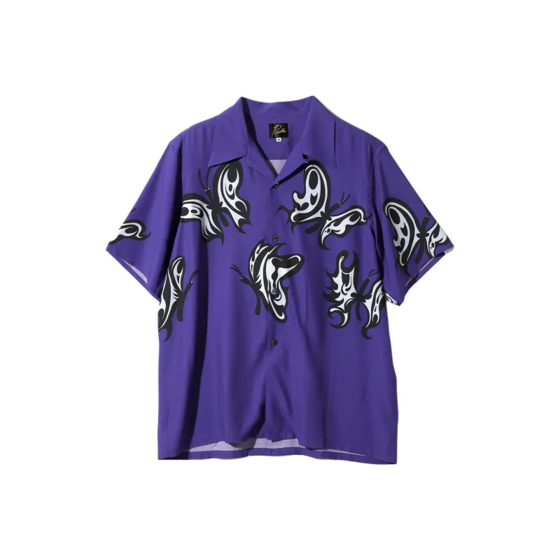 Needles X Kae Tanaka Papillon Short Sleeve One Up Shirt-0
