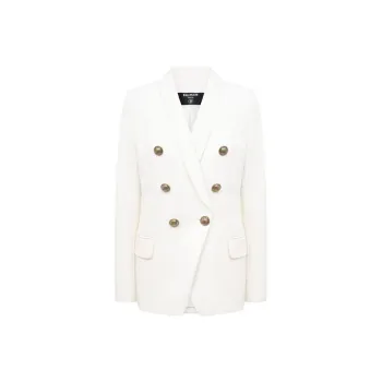 BALMAIN Business Suits Women's White