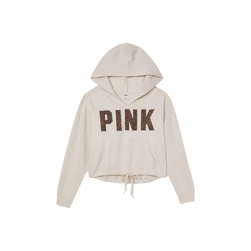 Victoria's Secret PINK Sweatshirt Women's Coconut White-0